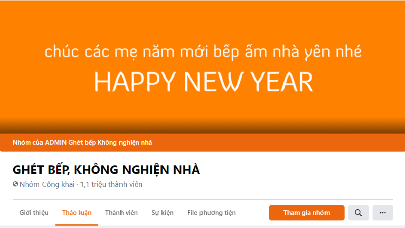 Nhóm GHÉT BẾP, KHÔNG NGHIỆN NHÀ